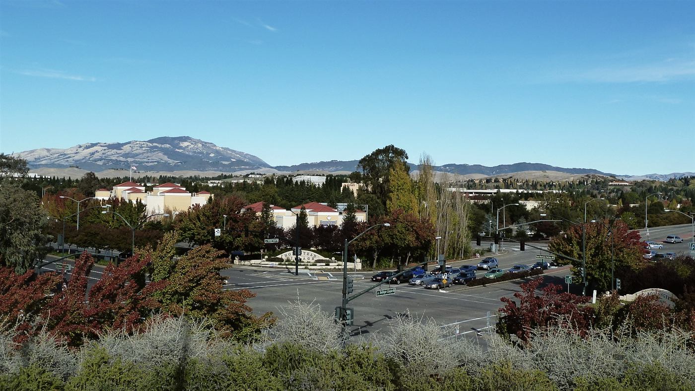 Panoramic view of San Ramon, California